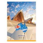 Тетрадь А4, 48 л., BRAUBERG ЭКО, скоба, клетка, обложка картон, TRAVEL, 404039, 3шт