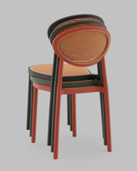 Стул Junie пластиковый зелёный