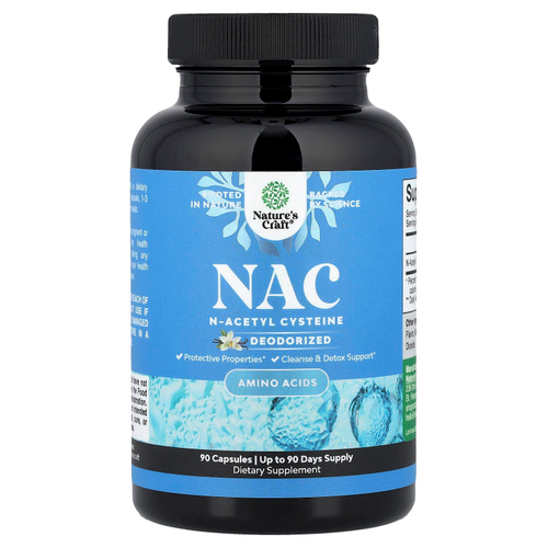 Nature's Craft, NAC, 90 капсул (600 мг на капсулу)