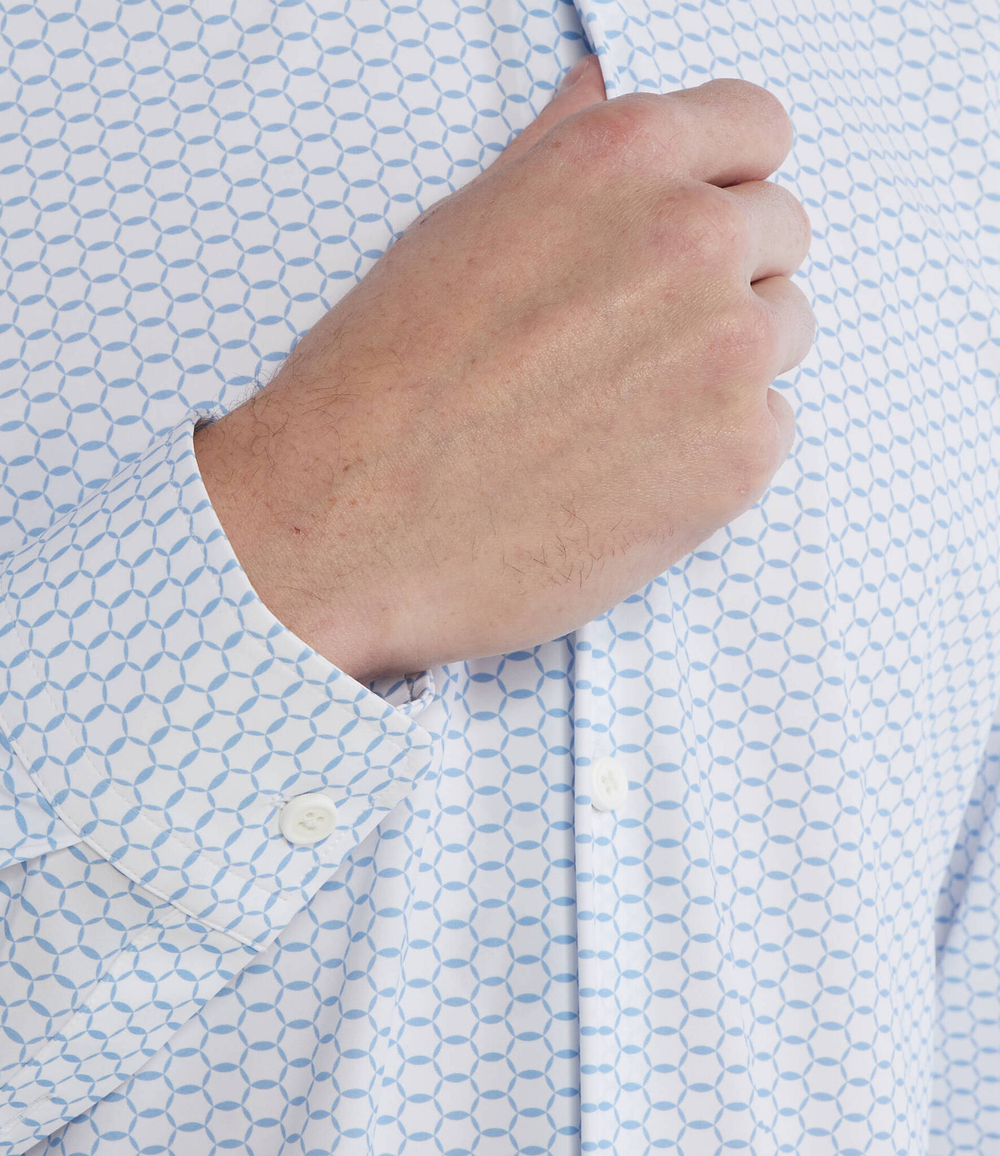 Рубашка P-ROAN-kent-C1-233 BOSS BLACK - голубой(50513590)