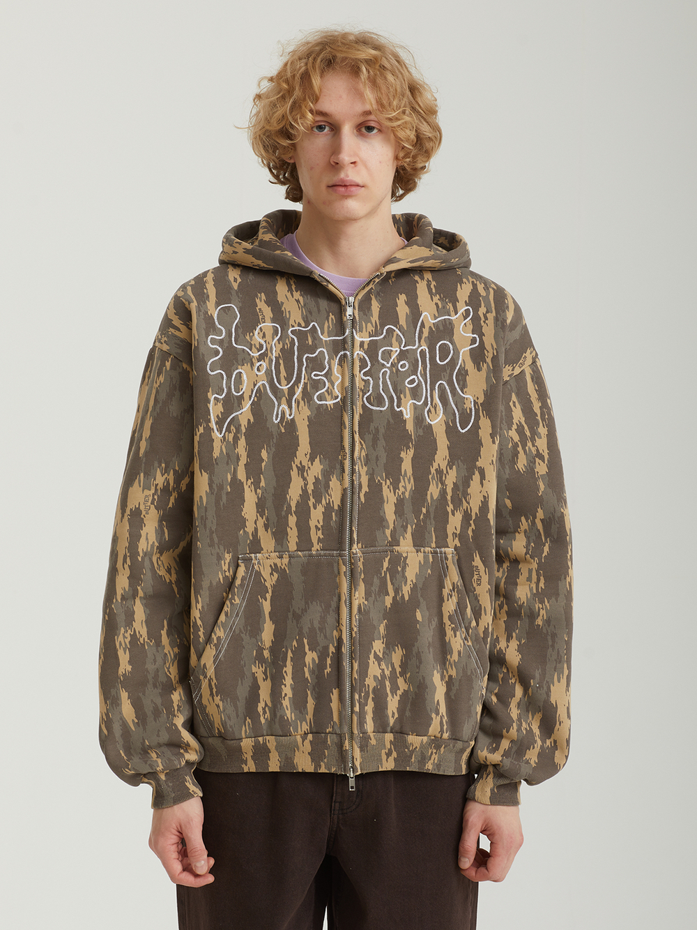 Мужская Толстовка Blotch Zip-thru