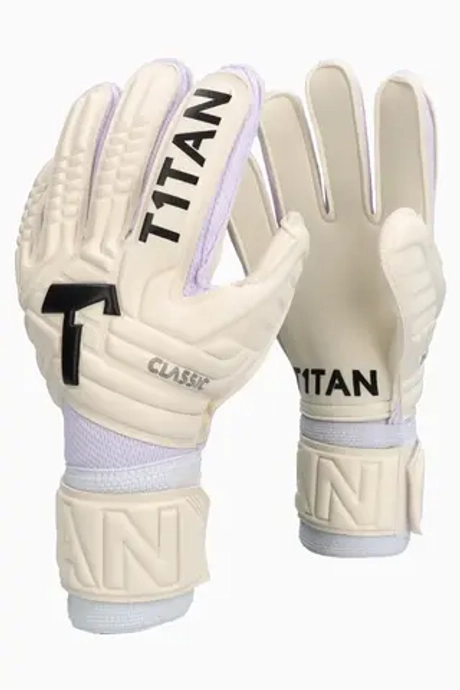 Вратарские перчатки T1TAN Classic 1.0 White-Out Junior - белый