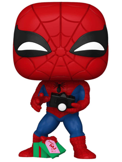 Фигурка Funko POP! Bobble Marvel Spider-Man with Gift (1441) 82877