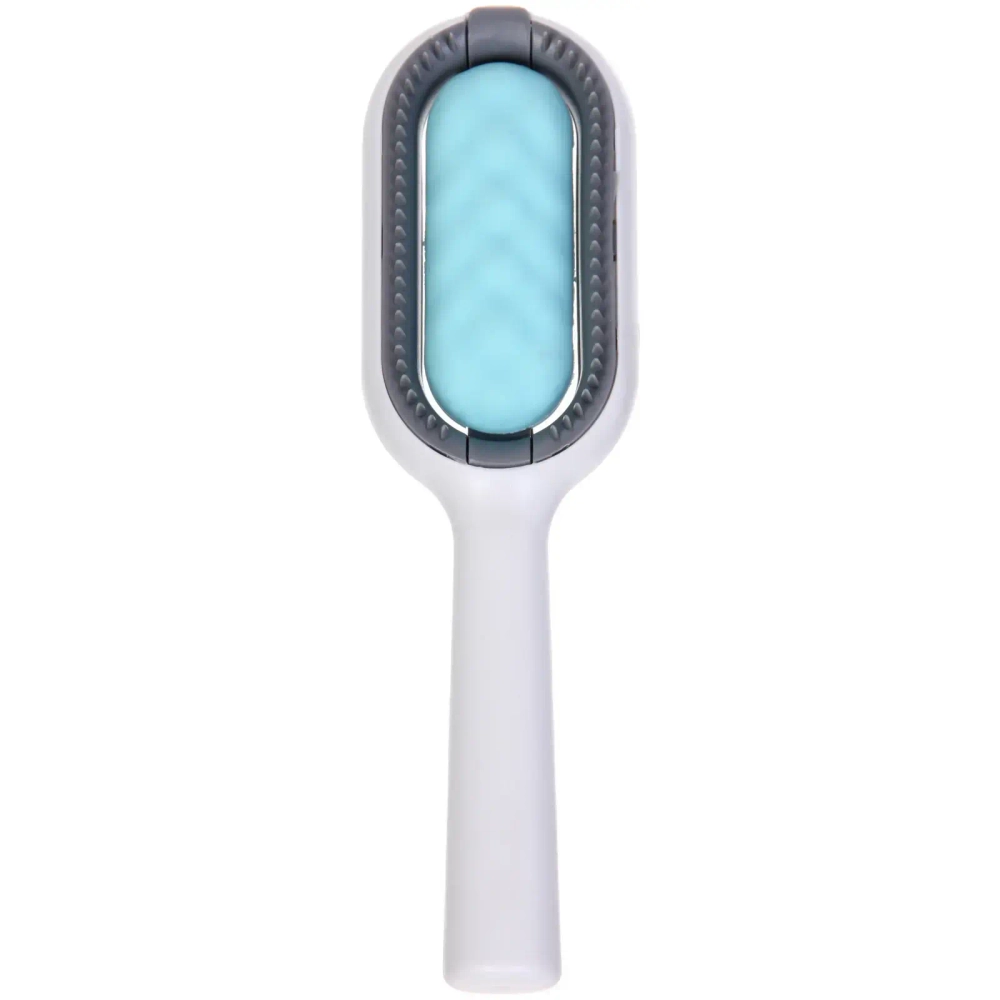 Расческа - пуходерка 3 в 1, валик для сбора шерсти «ПРОФФ - МОЙ БРО», цвет мятный, 18,5*2,8см (коробка)