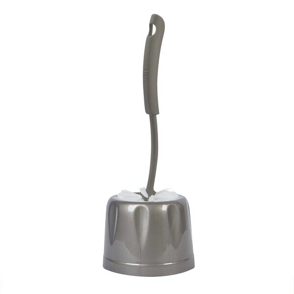 Комплект WC Rock'n'Roll midi (ершик + подставка) антрацит