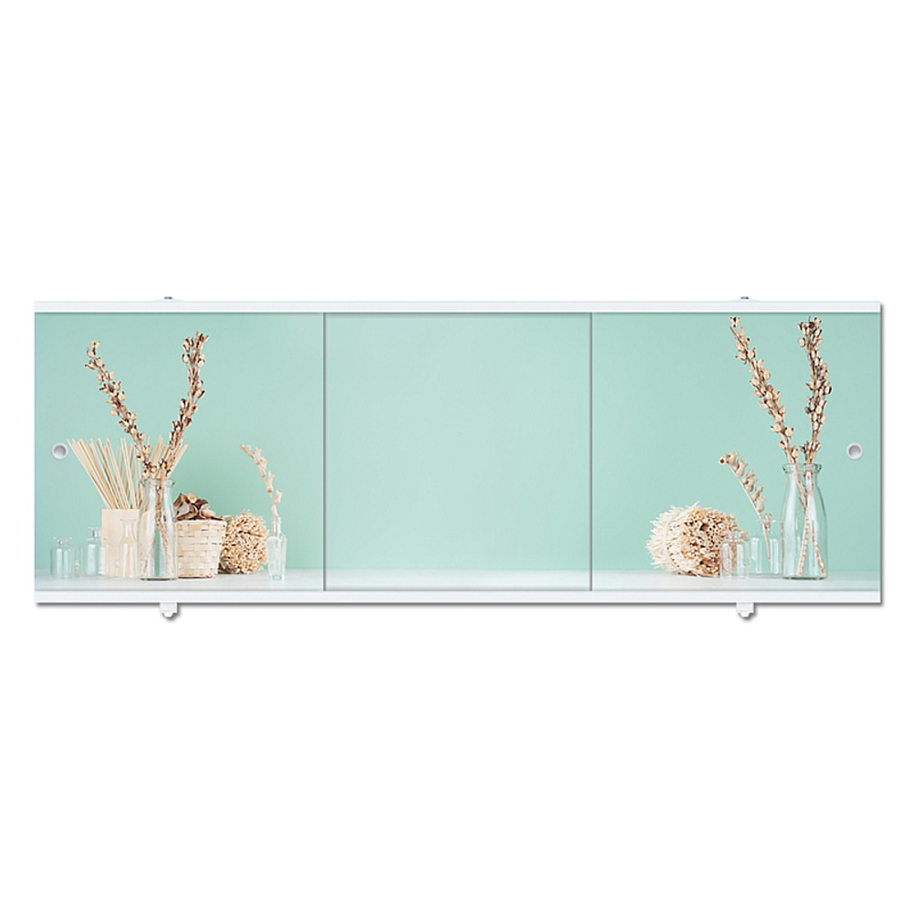 Экран для ванны Метакам Premium Collection 1,68 алюминиевый карска, Мятная история/Композиция (CS00066356)