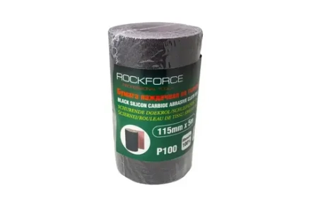 Бумага наждачная RF-FB2100C на тканевой основе 115ммх5м в рулоне (P100) ROCKFORCE