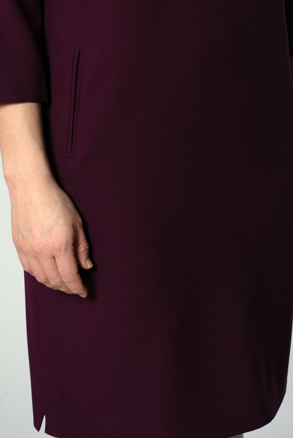 Платье женское 1390Аа, бордовый #462Бор051390А