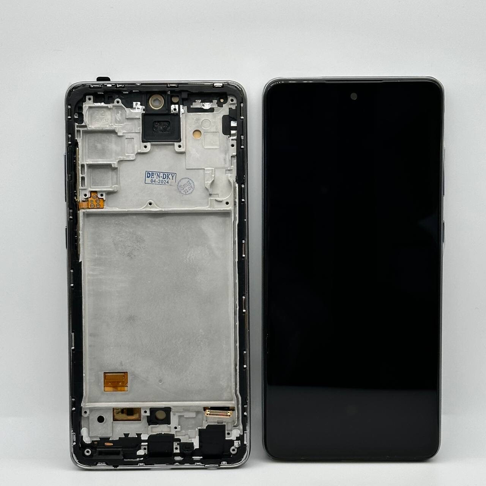 Дисплей Samsung A72 (A725F) Черный OLED большой