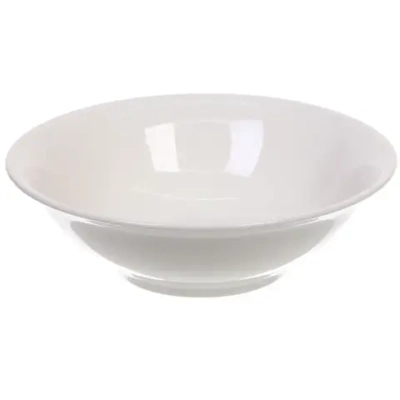 Тарелка керамическая «Белая классика» 20*6см глубокая