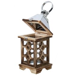 GAEM Подсвечник "Фонарь", L14 W14 H30 см