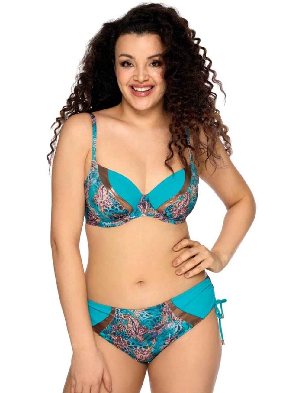 Лиф купальный уплотненный Ava SK141 U turquoise