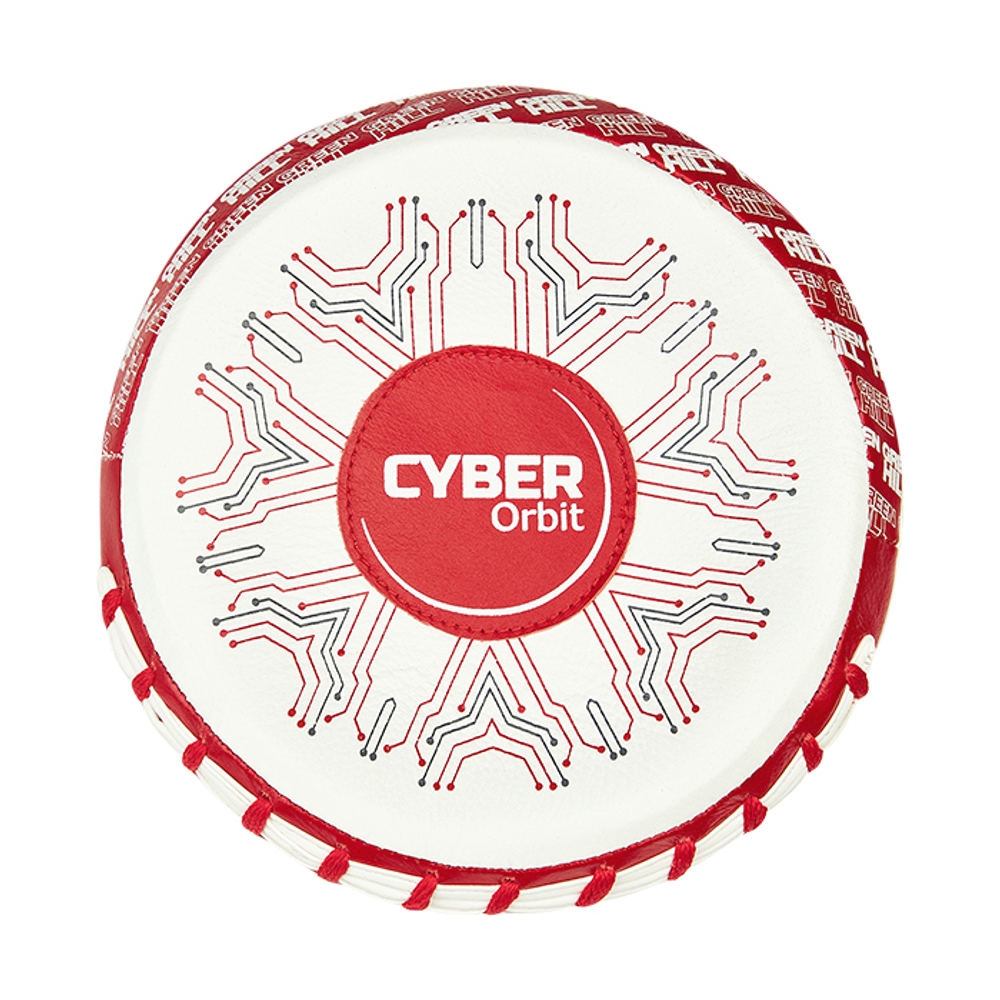 FMCO-2021-0019 Боксёрские Лапы малые CYBER ORBIT бело-красные
