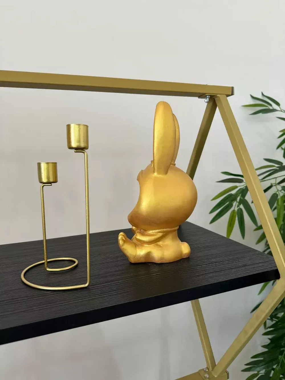 Ваза Кролик для сухоцветов и декора