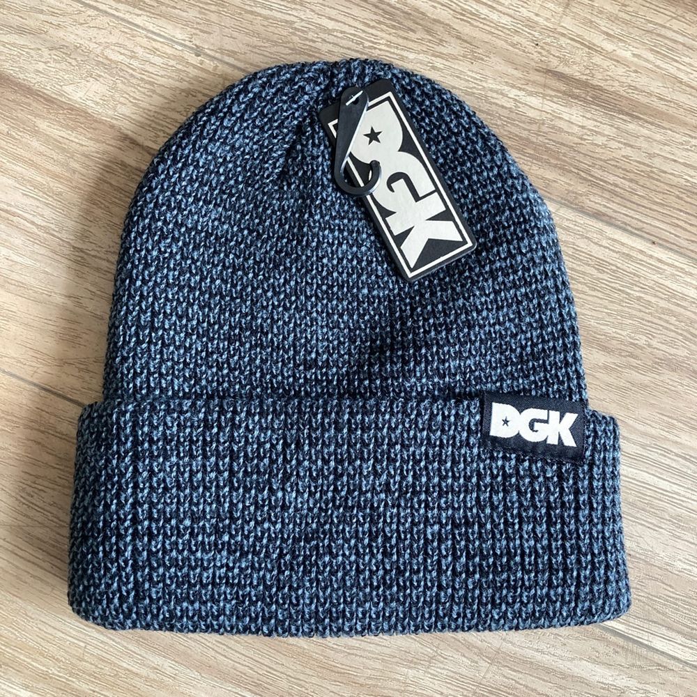 Шапка DGK CLASSIC BEANIE BLACK HEATHER