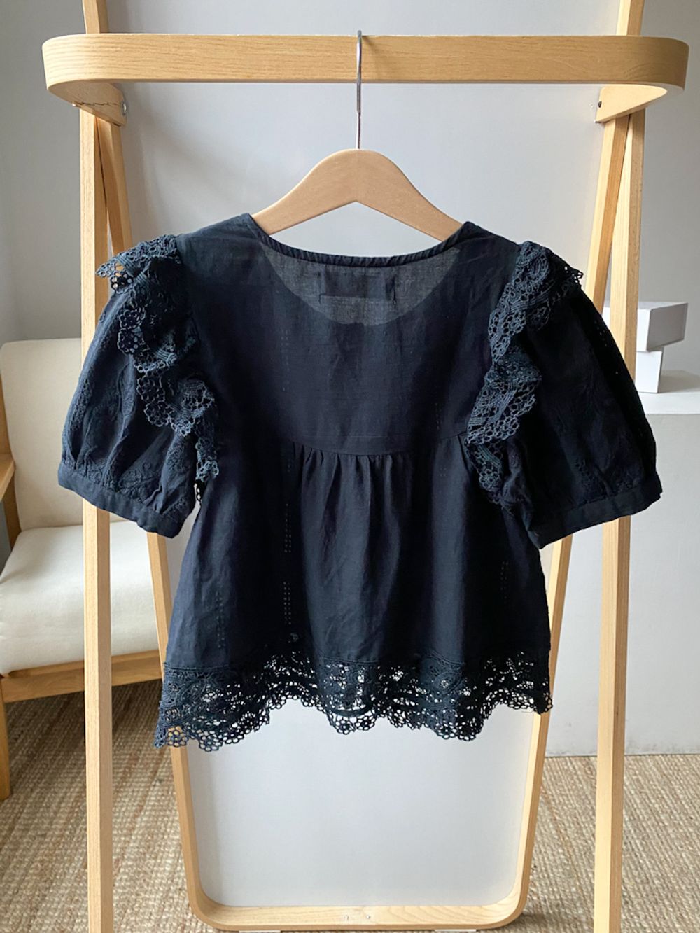 Хлопковая блуза Zara, 122