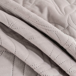 Покрывало 160х220 и наволочка 50х70 Sofi De MarkO Мелисса светло-серое