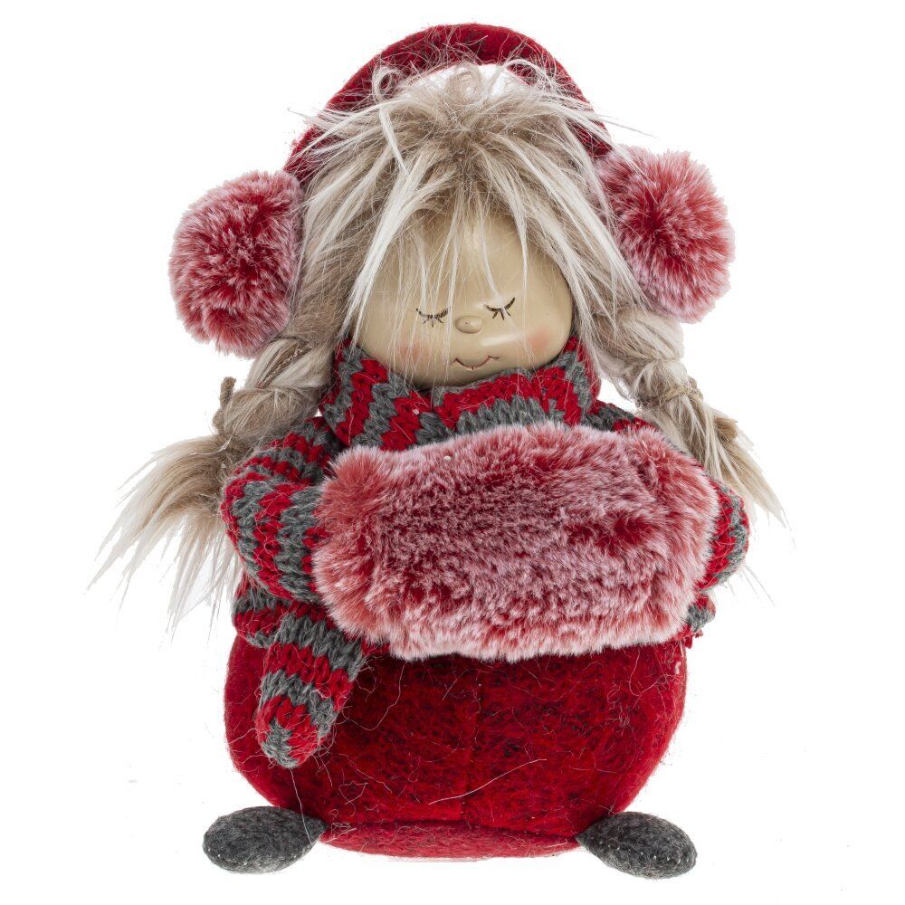 GAEM Игрушка набивная "Девочка", L12 W14 H23 см, 2в.