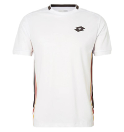Мужская теннисная футболка Lotto Tech VI D1 - bright white