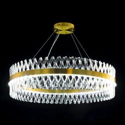 Citilux Ричард CL336103 LED Люстра хрустальная с пультом Бронза