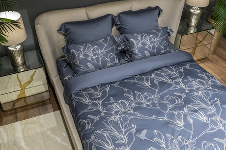 Пододеяльник 220x200 Garda Decor Магнолия cиний