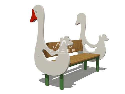 Скамейка детская “Гусь”