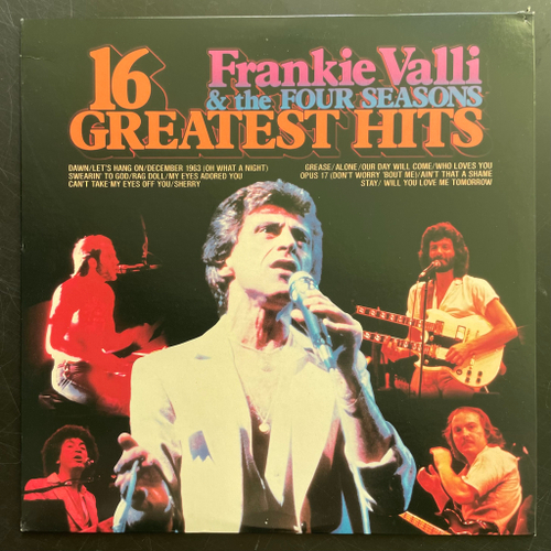 Frankie Valli & The 4 Seasons ‎– 16 Greatest Hits (США 1982г.)