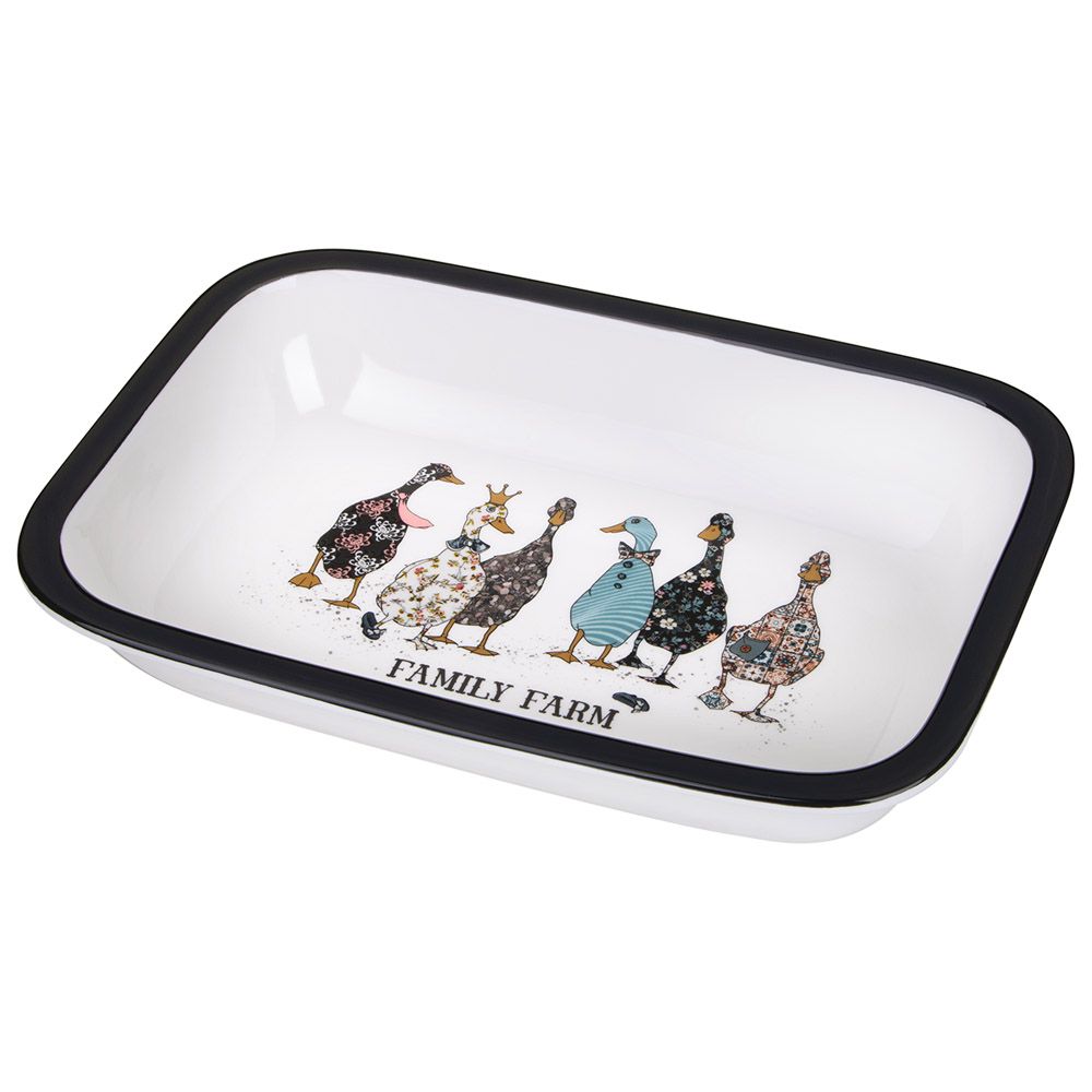 БЛЮДО LEFARD "FAMILY FARM" ПРЯМОУГ. 800 МЛ 24*16*5 СМ (КОР=18ШТ.)