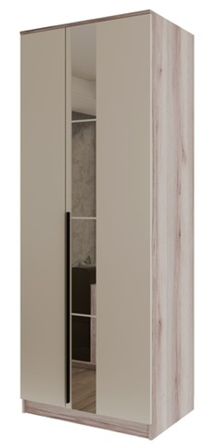 Гостиная ПРИМА-3 Шкаф 800 с зеркалами