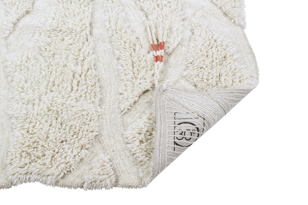 Шерстяной стираемый ковер Lorena Canals Enkang Ivory L (170 x240 см)