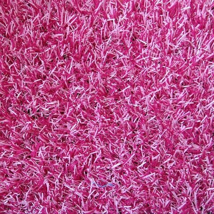 Трава искусственная "Деко 20" розовая, ширина 2м, рулон 25м, 50 кв.м