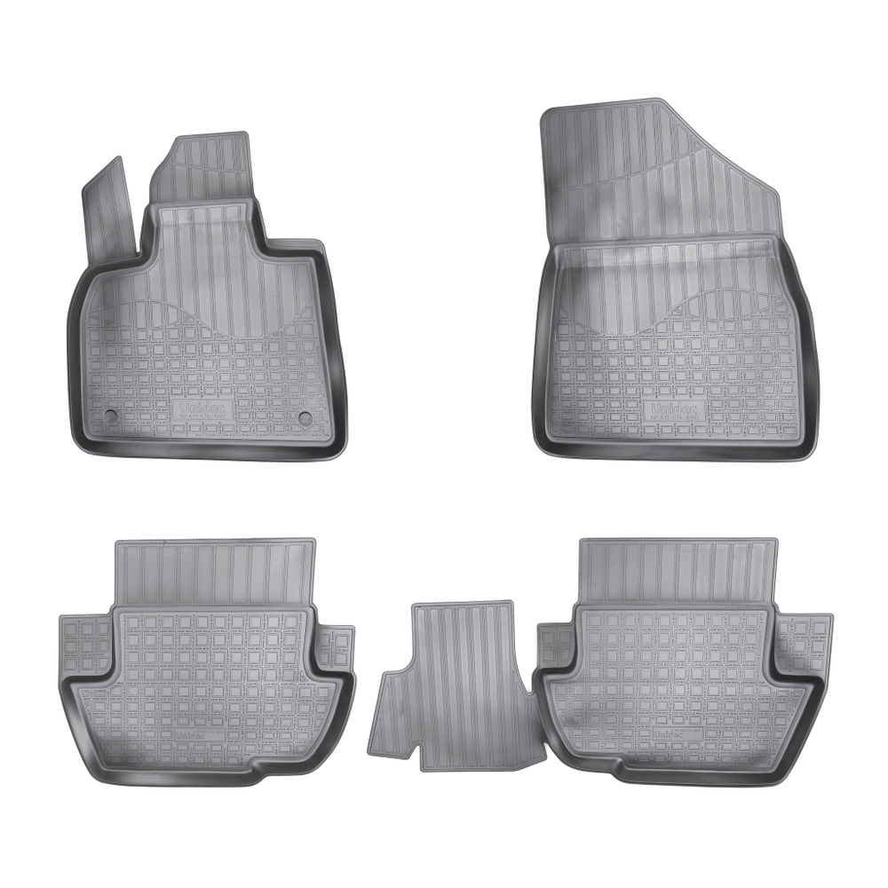 Ковры в салон Norplast/Unidec для Citroen DS5 в кузове K (2012-), Черный, арт.NPA11-C14-600
