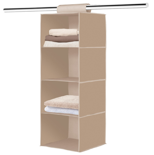 Кофр для хранения подвесной Haushalt 300х300х840 beige