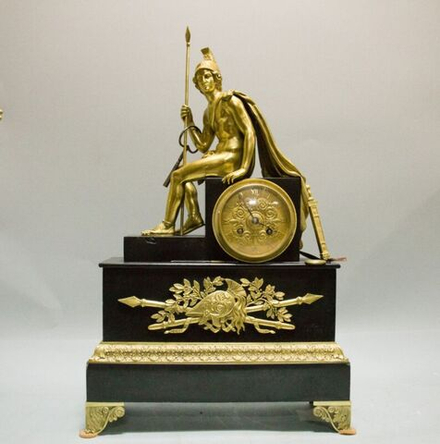 Винтаж: Каминные часы в стиле Ампир