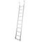 Лестница навесная алюминиевая с крюками MEGAL ЛНАак - 3,5 (450)