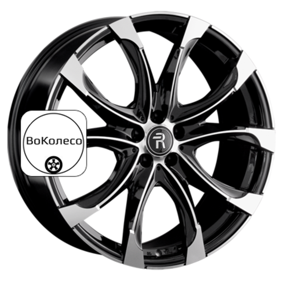 9,5x22/5x114,3 ET47 D67,1 GS2 BKF (конус, C570) Replay