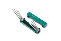 Набор ключей TORX складной 8пр.(T5H-T10H, T15H, T20H c отверстием) RockForce##Rock FORCE RF-5087TF