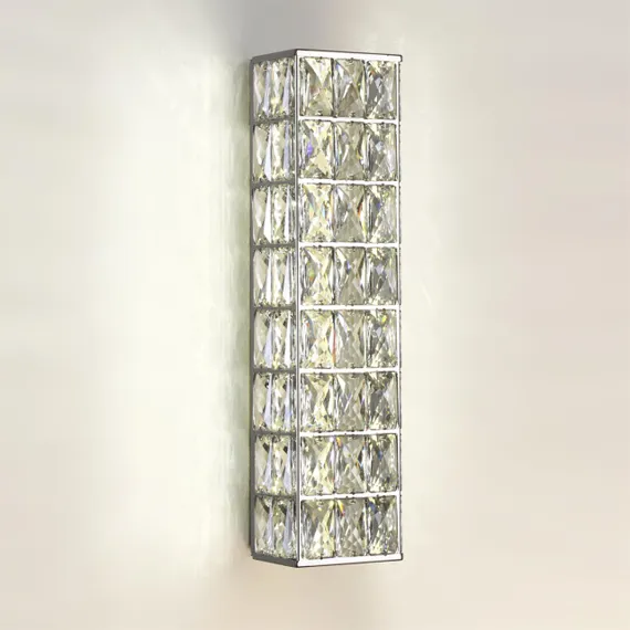 4927/9WL L-VISION ODL24 000 хром/металл/хрусталь Настенный светильник LED 9W 4000K 508Лм PANTA