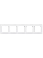 Рамка 5 поста Legrand Valena Classic белый 774455