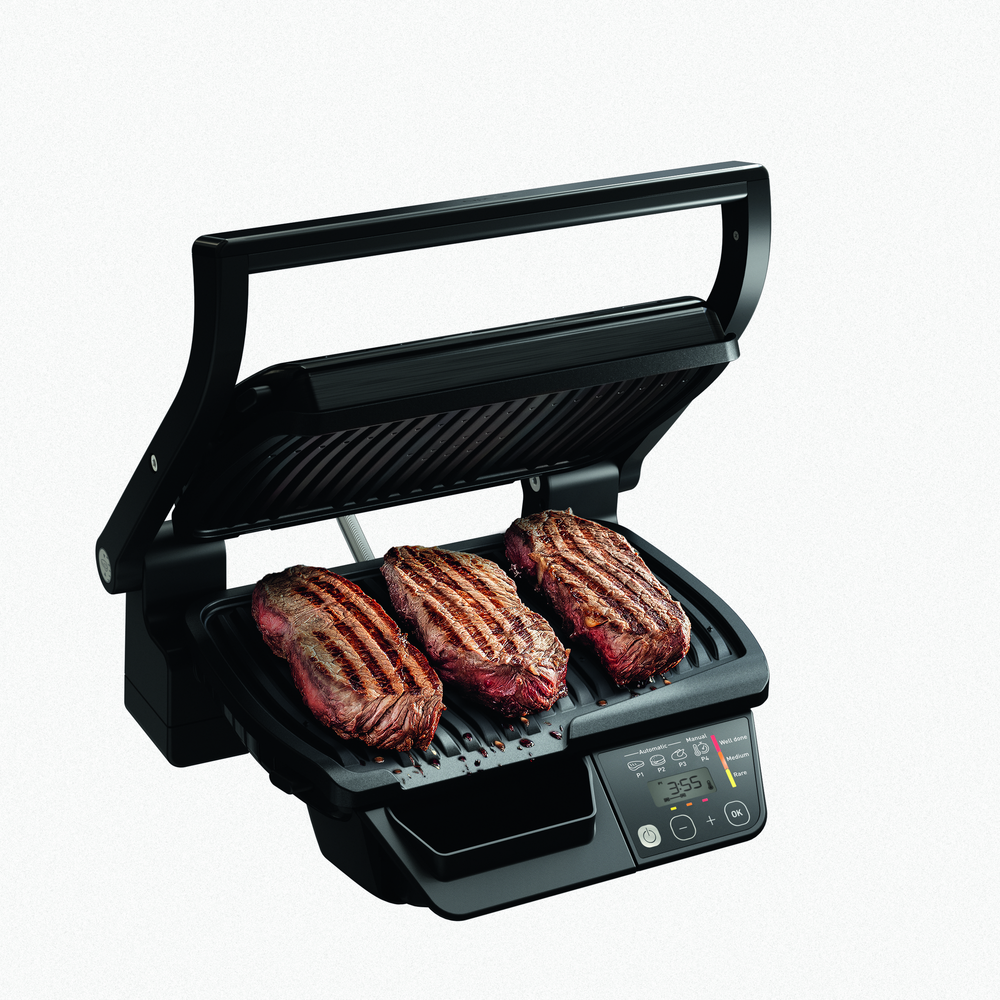 Гриль Tefal Optigrill GC7P0810 черный