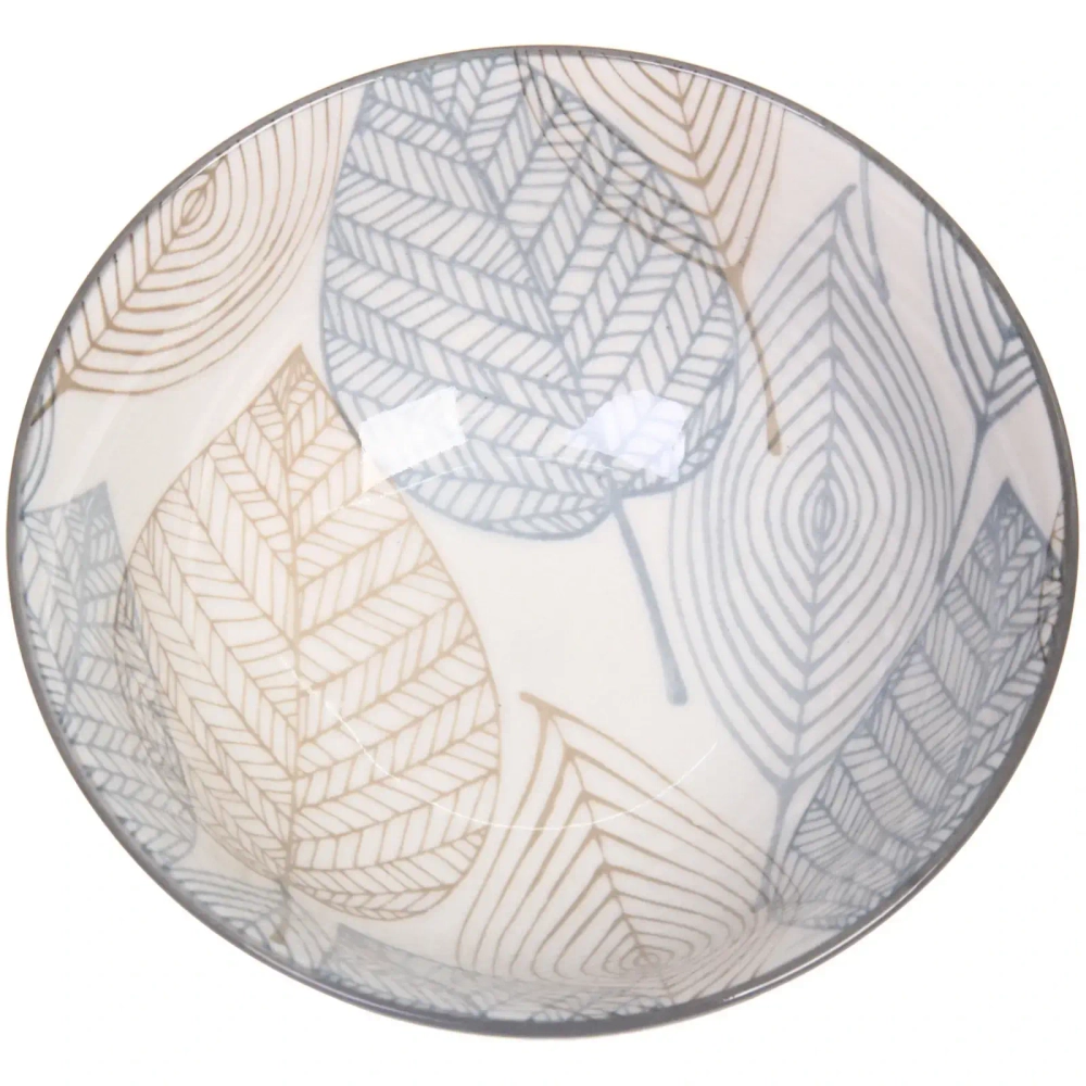 Салатник керамический «Эдельвейс» 13,5*5см, кофейно-синий