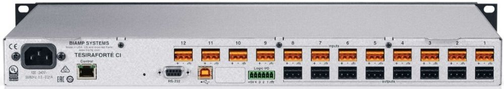 Аудиопроцессор  BIAMP TesiraFORTE CI