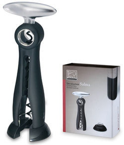 Штопор с обрезателем фольги Peugeot Salma черный Франция фото