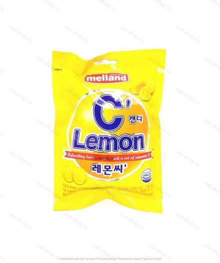 Карамель со вкусом лимона «Lemon C Candy» Melland, 100 гр.