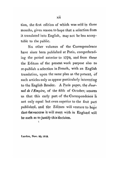 Historical & literary memoirs and anecdotes. Volume 1 | Friedrich Melchior Grimm