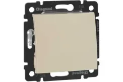 Выключатель Legrand Valena 1-клавишный слоновая кость 04174