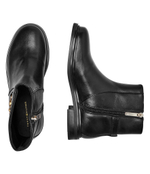 Кожаные ботильоны Tommy Hilfiger - черный(FW0FW08251)