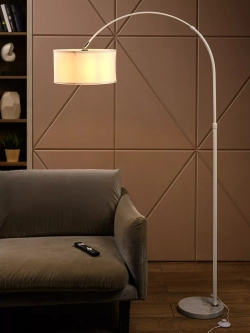 Торшер напольный с абажуром