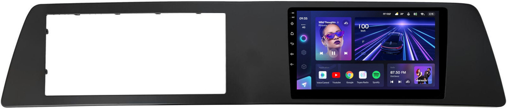 Магнитола для KIA Sportage 5 NQ5 2021-2024+ (взамен 8", рамка широкая матовая) - Teyes CC3 Android 10, ТОП процессор, 4/32 Гб, CarPlay, SIM-слот