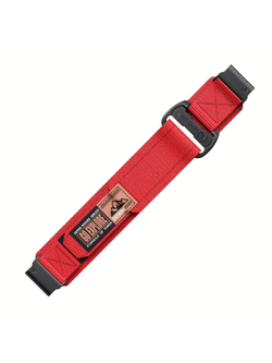 Нейлоновый ремешок 22 мм для Garmin (циферблат 47 мм) QuickFit на липучке (Красный)